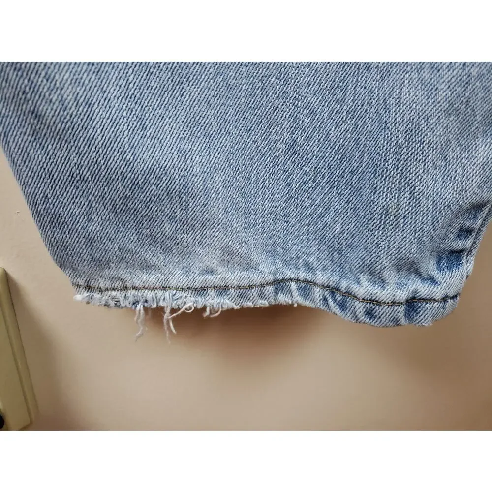 Levi's 560 Jeans Men's 36x34 Comfort Fit Tapered Baggy light wash dadcore